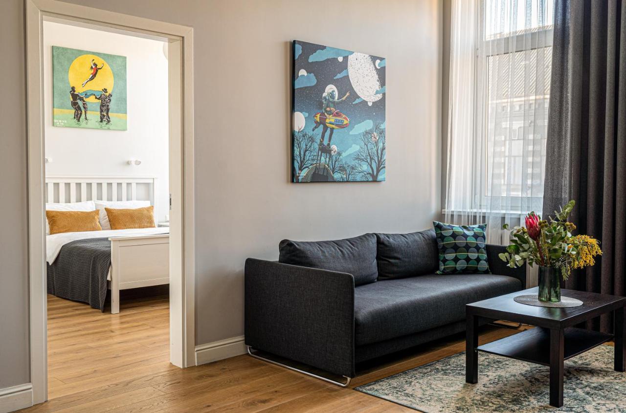 Beautiful Apartment In The Heart Of カウナス エクステリア 写真